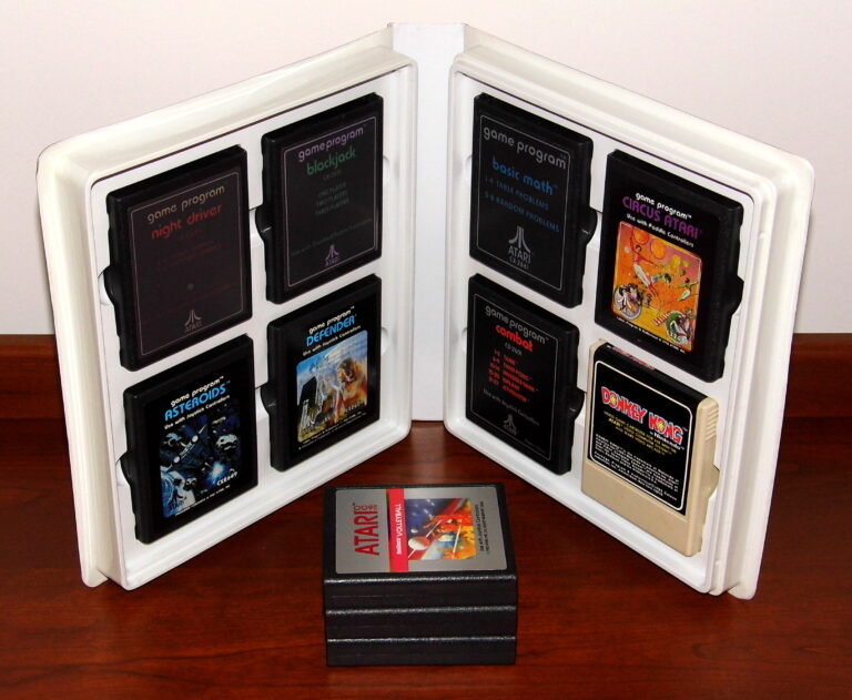 Game Cartridges for the Atari 2600 (Courtesy Flickr)