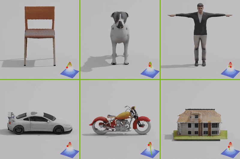 Get3D can Dynamically Morph 3D objects from One Form to Another (Courtesy nVidia Labs)